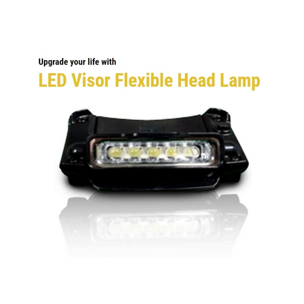LED Visor Flexible Head Lamp