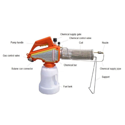 Mini fogger JM-0101010101 | fogger, mist, insect, bug, mosquito, fly, zika, ant