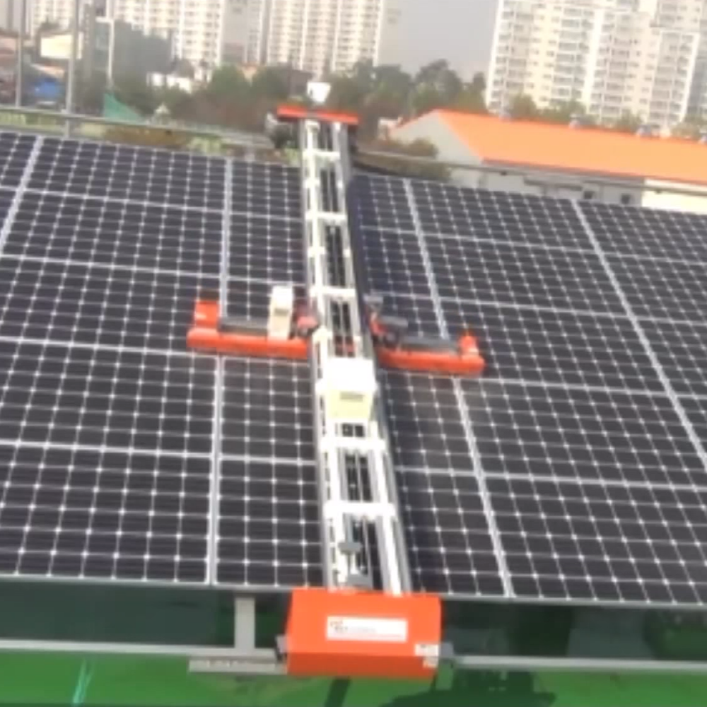 Automated  Solar Panel Cleaning  System