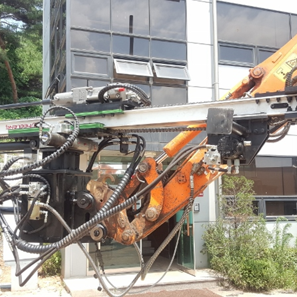 Attachment rock drill