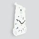 detail image2 Lovely Polar Bear non-ticking Silent Wall Clock
