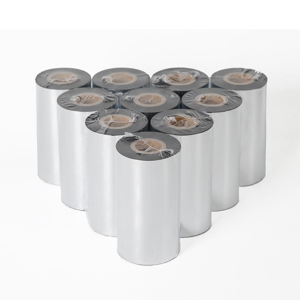 CCR WAXRESIN nearedge Thermal Barcode Ribbon, 10rolls pack for ZEBRA, TSC, DATAMAX etc