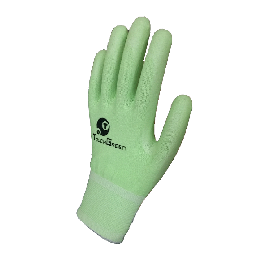 Polyurea coated gloves