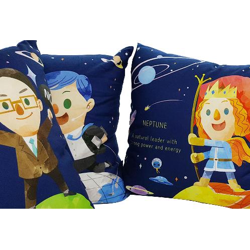 Star Nine Cushion | SENSE-I,STAR9,Character Cushion,cotton,planet,character,children cushion