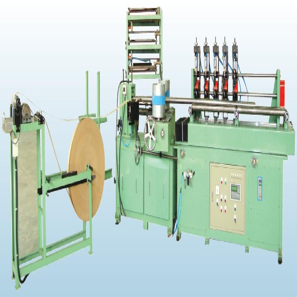 Automatic paper core making & cutting in-line machine