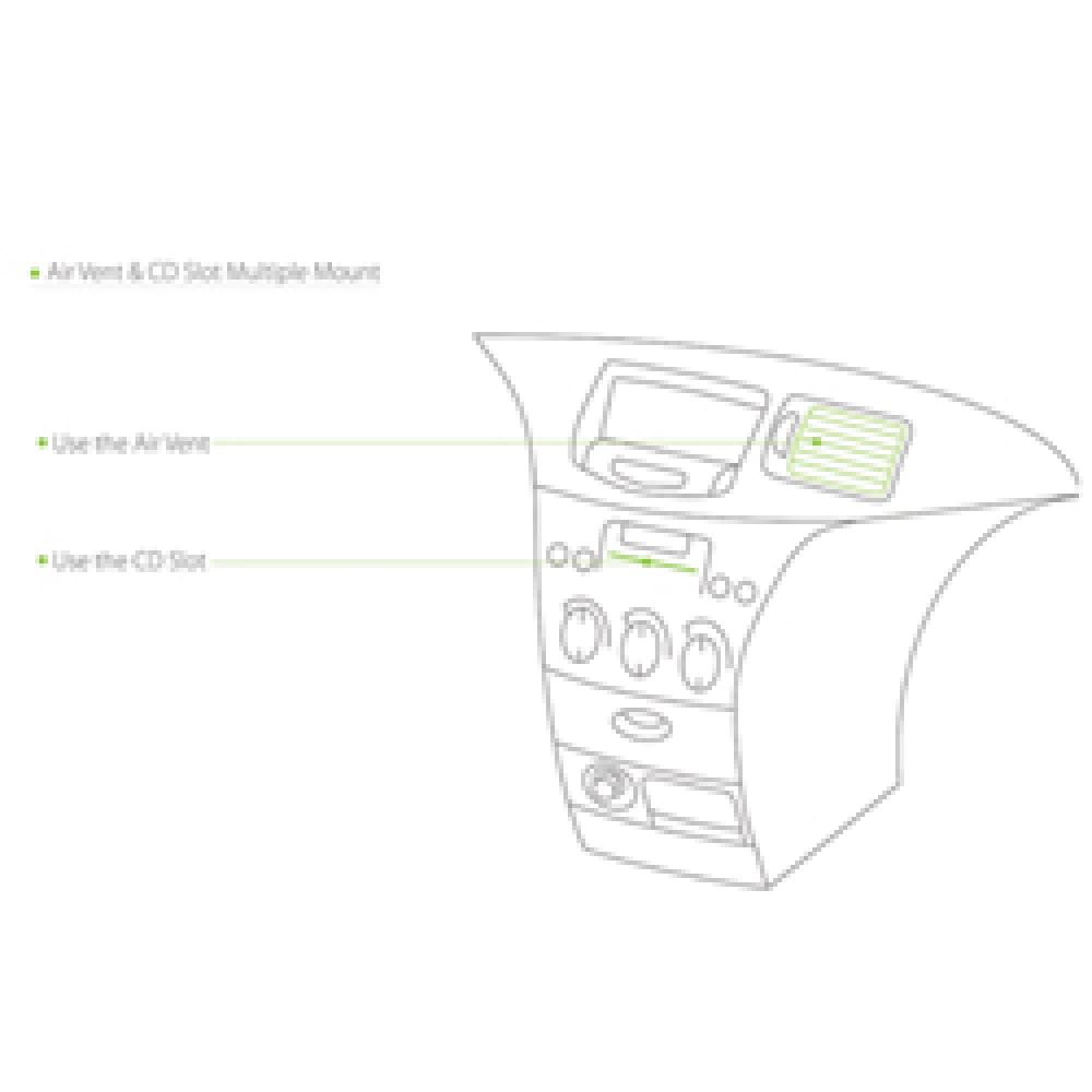 Anymount Mulit car mount for smart phone
