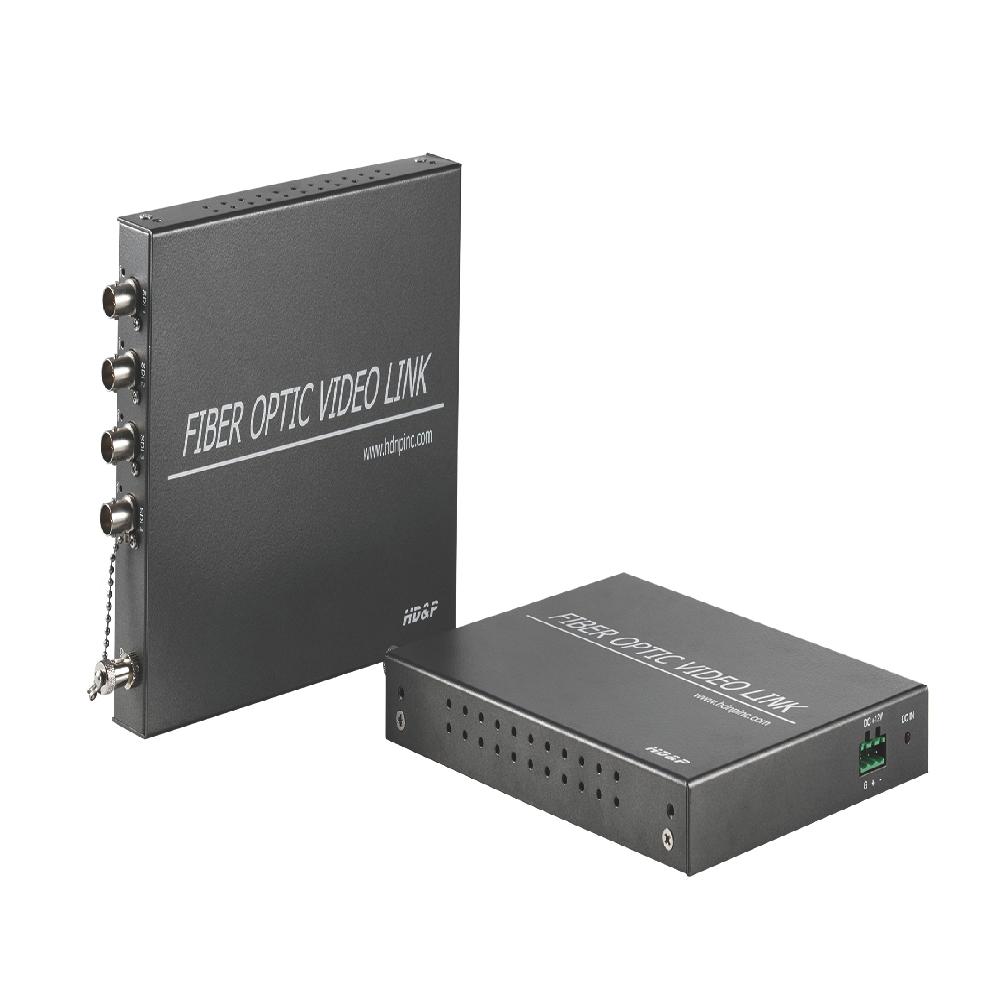 4ch 3G/HD-SDI Fiber Optic Video Link