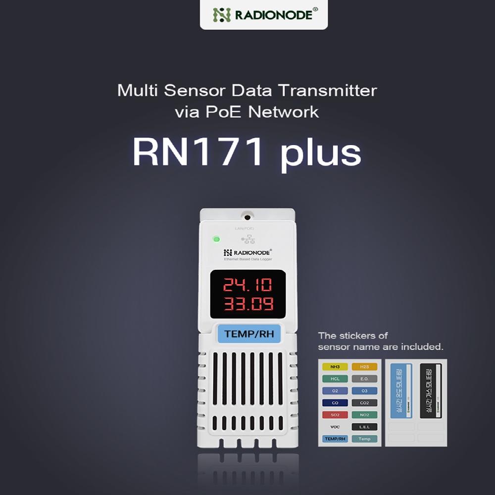 RN171 Ethernet Sensor Data Transmitter(PoE)
