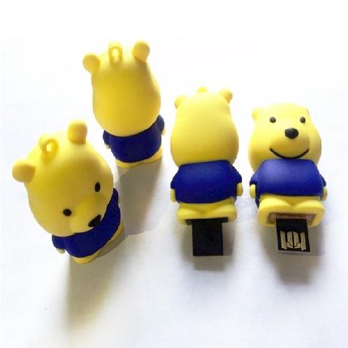 Winnie the Pooh Pop-up USB Flash Drive | Pop-up USB Flash Drive, Cartoon USB Flash Drive, Christmas Gifts, USB Keychain, Data Storage Device