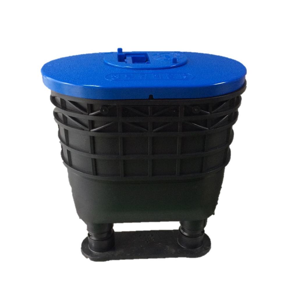 Water meter box, water meter protect(Cap, body,  valves banding, a heat shield, Black)