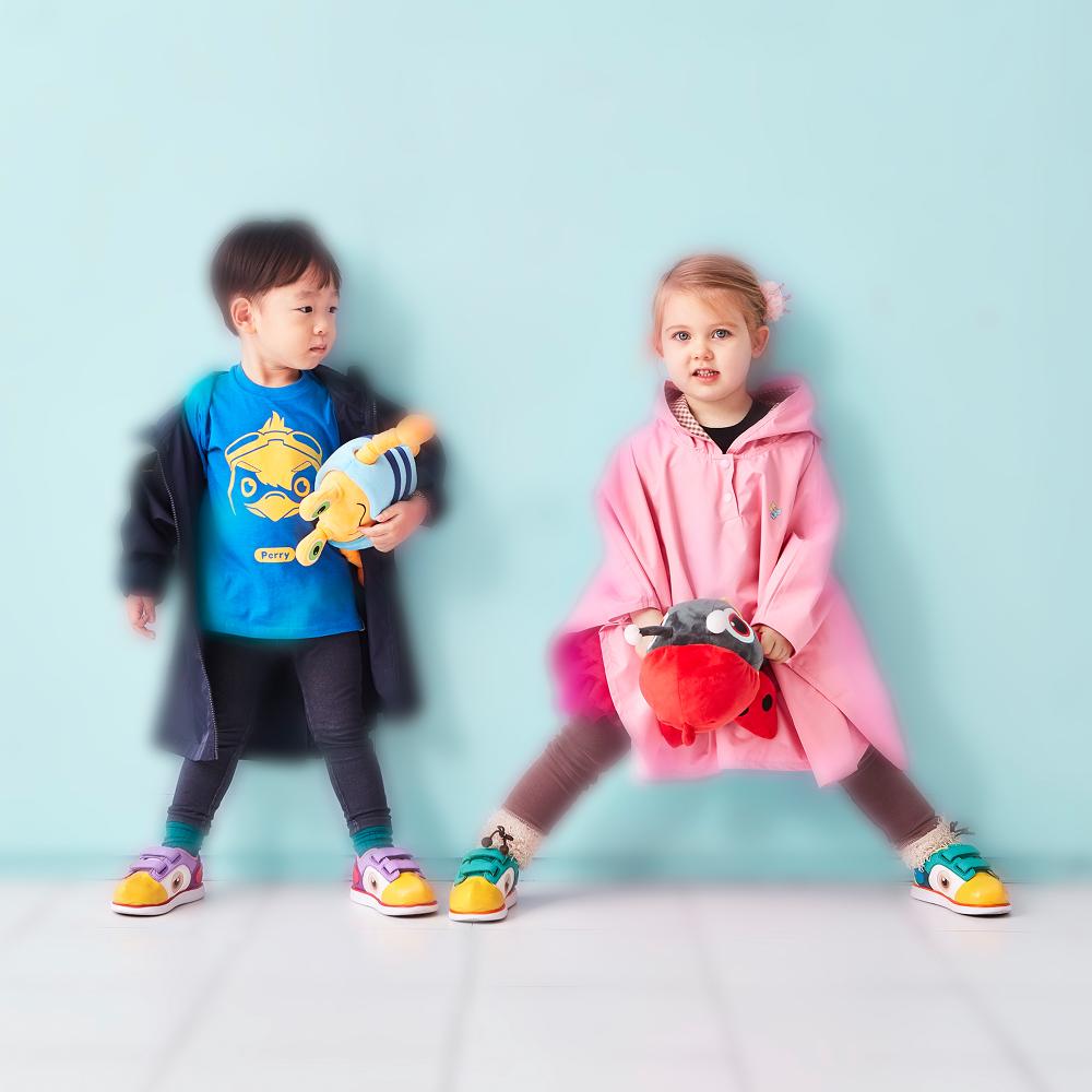 Animation content based Perry Character Shoes with LED light