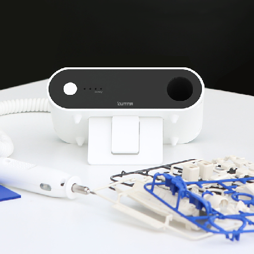 Ultrasonic cutter, 40,000 vibrations per second WONDERCUTTER S(Dark Grey,  Light Blue) made in Kroea