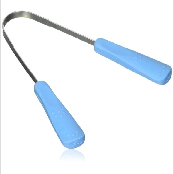 Stainless Steel Tongue Cleaner Scraper for Plaque and Bacteria Removal, Fresh Breath
