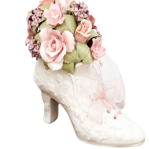 Shoes and rose music box | RODECO, RODECO, RODECO accessory, interior accessory, decoration accessory, music box, music box