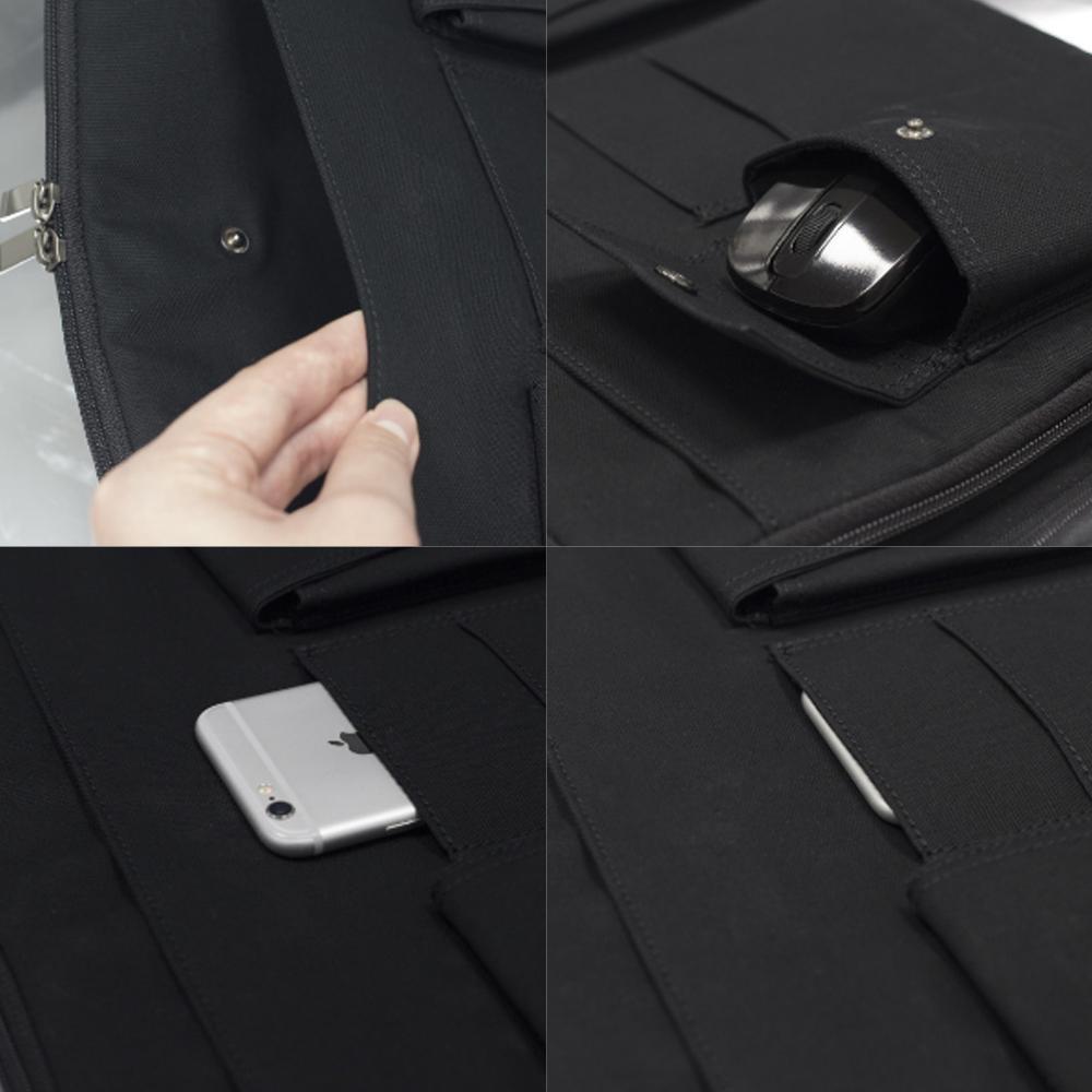 Organizer Laptop Pouch - Black