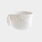 White cotton Basket