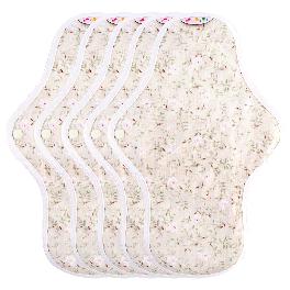 Hannahpad Reusable Cloth Menstrual Pads 5 Medium Pads
