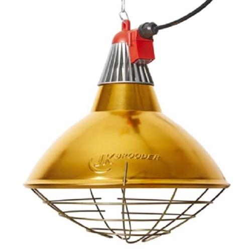 JK HEAT PLUS JKBL210S / 300S Brooder Lamp Lamp Protector 10pcs Ued for Swine Farms 220-240V (Gold, S | bulb, light, room, dark,  screwed glass, filament