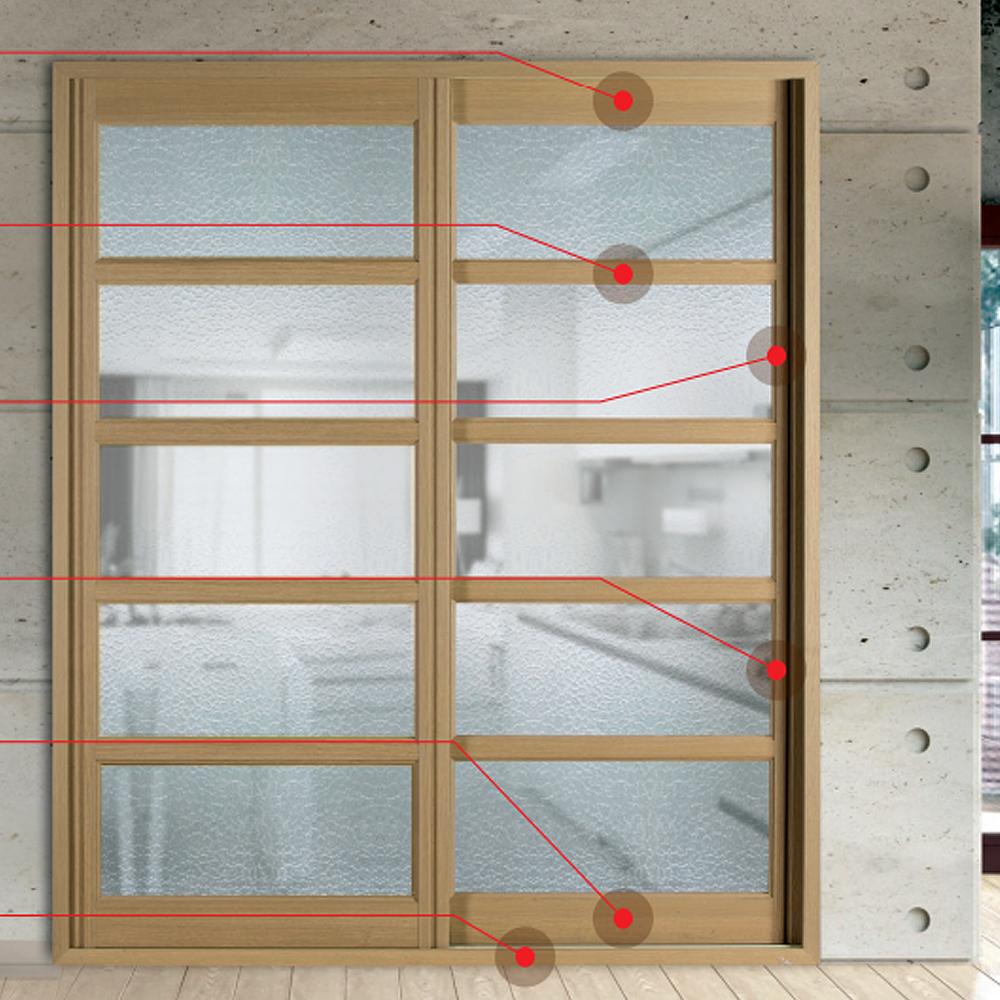 ABS Door (ABS Door, Triple Sliding Door, Sliding Door, Inner Door)