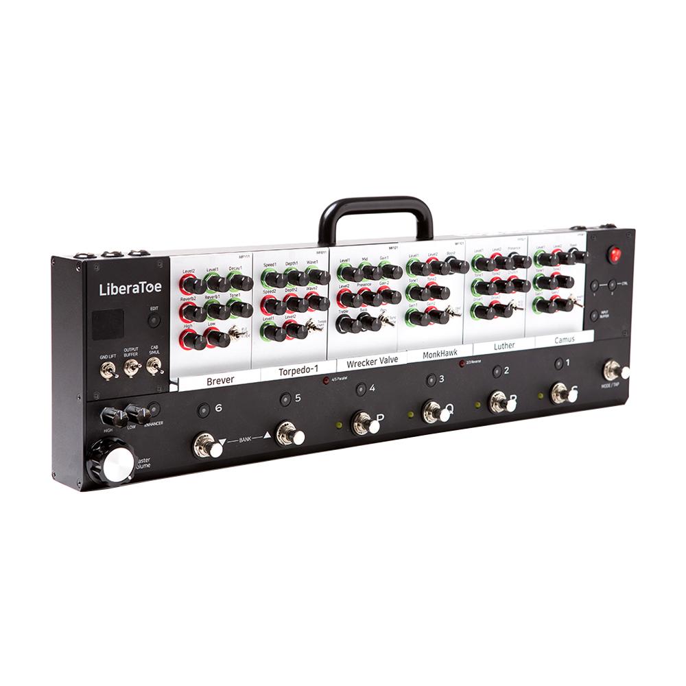 LiberaToe 6 Premium SET Smallest Analogue Multi-effector Guitar Effect Pedal