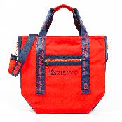 RedLogoHandle Canvas Bag