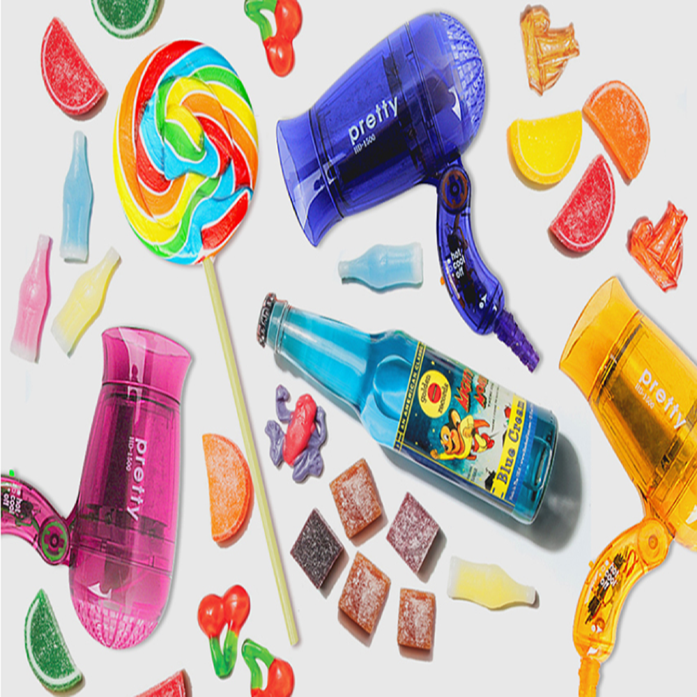 IONIC 600W an anionic Super MiNi Foldable hair dryer