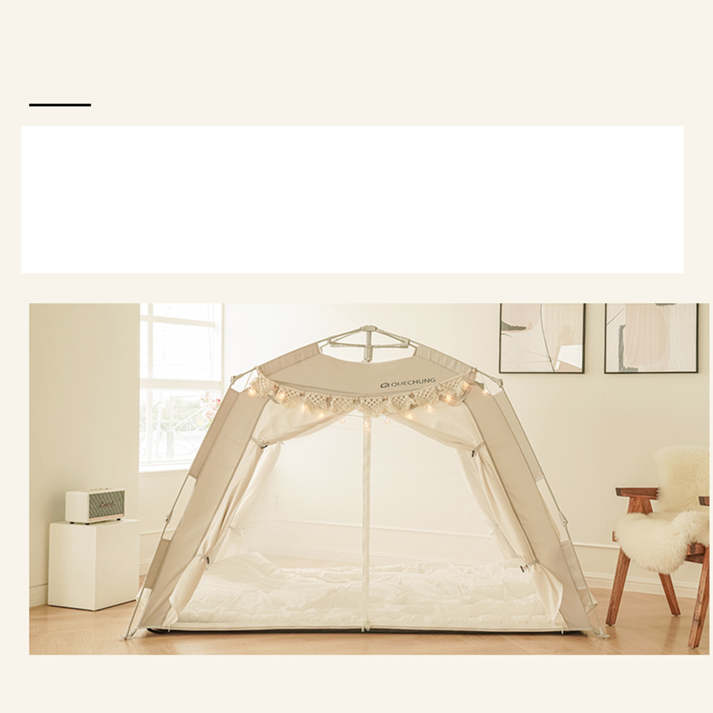one-touch camping tent (queen)