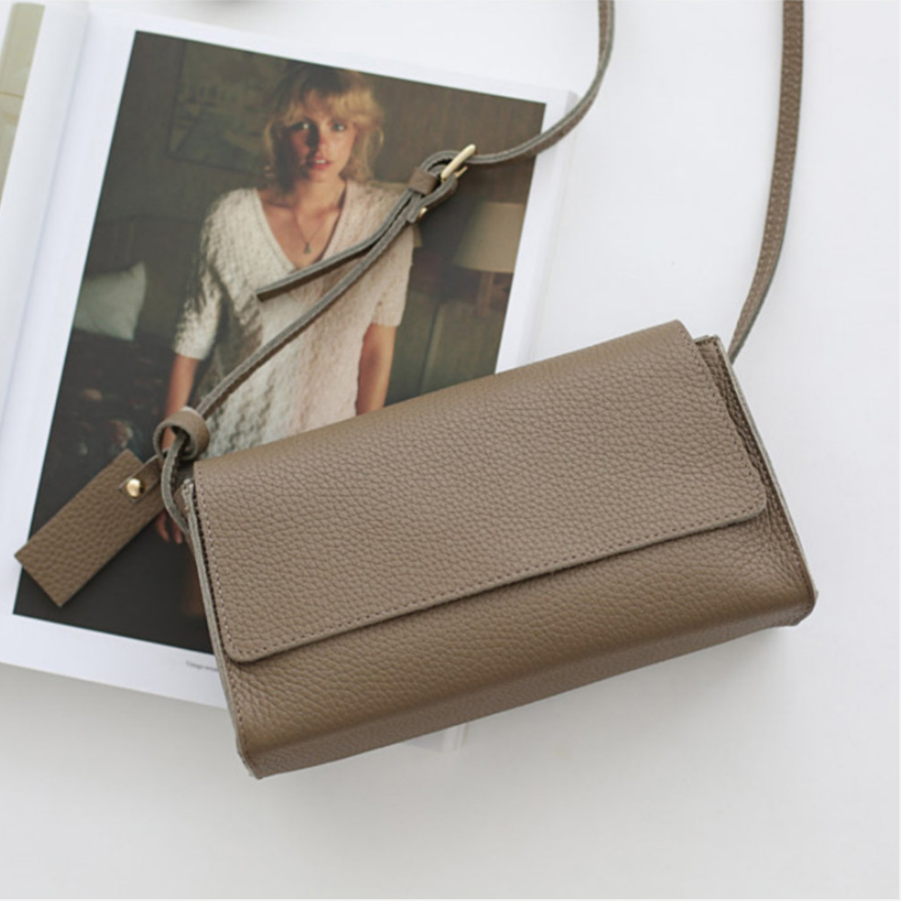 [PinkBag] JADE Handmade Leather Mini Crossbodybag (7 Colors)