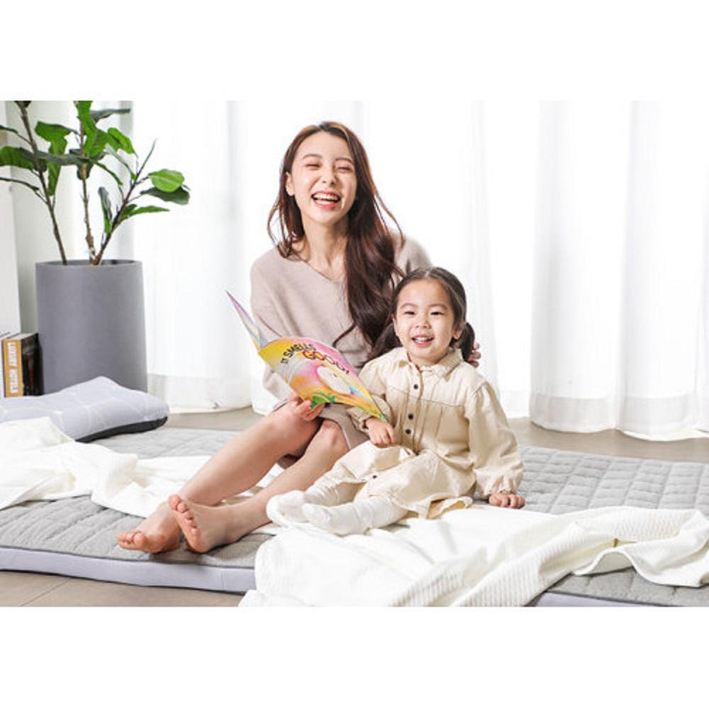Made in Korea Dust-Free Four Season Foldable Matt Topper Pad Super Single Size Allergy-Care