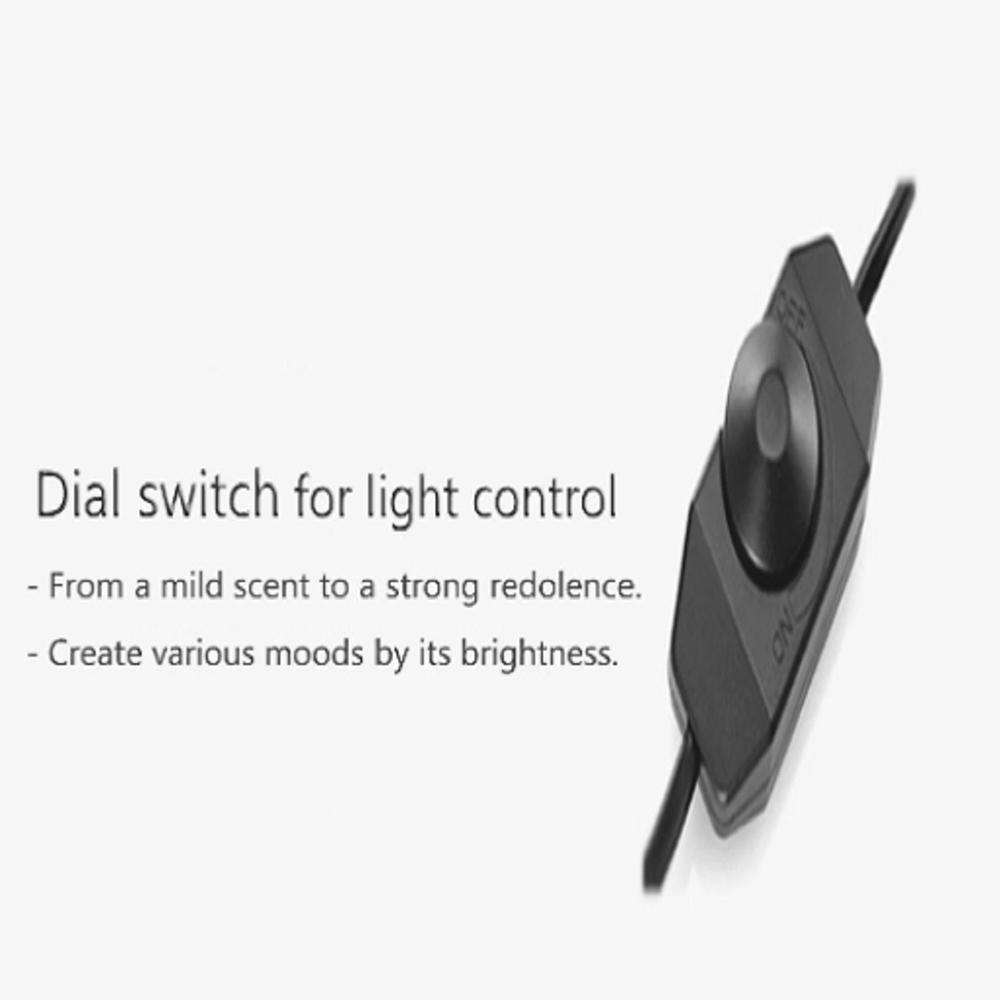 HyunPeople Aroma Candle Candle Lantern Lamp Candle Stand Candle Warmer (Mono) Wood white  timer