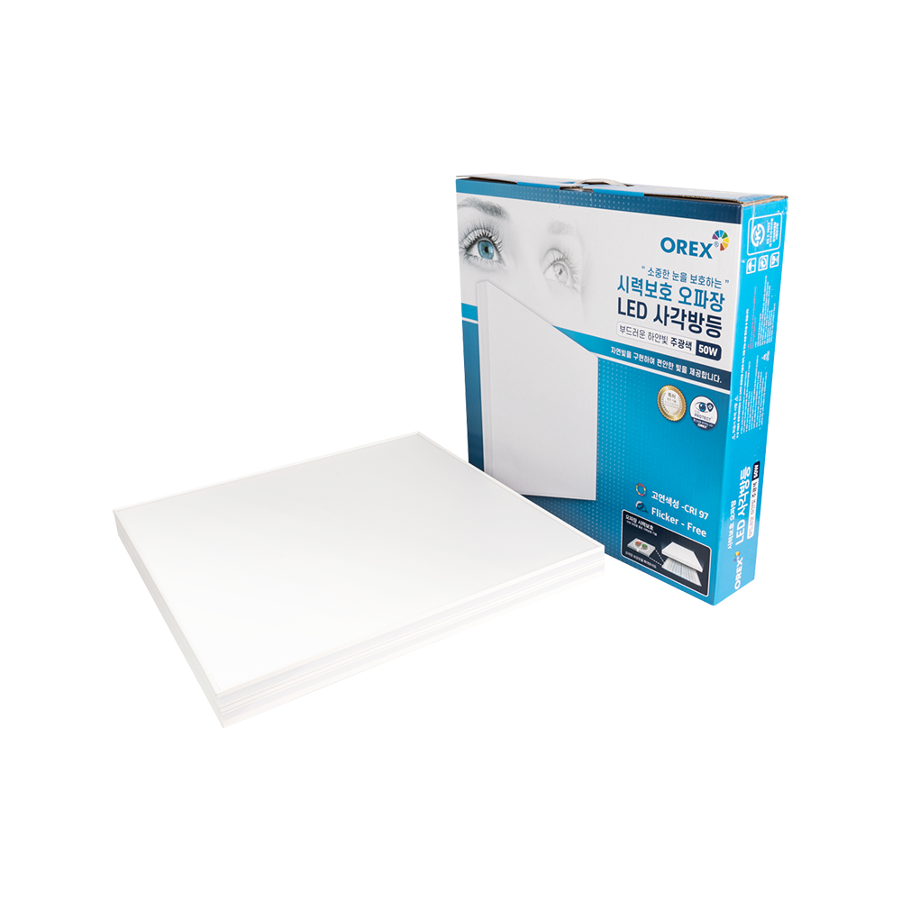 OREX Eye protection Five-Wavelength LED Lamp Fixture (Square)