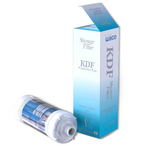 KDF Shower Filter High Pressure Shower Head Boosting Water Bathroom