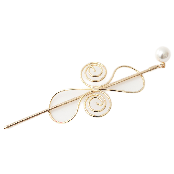 Violin binyeo set - Matte Silver