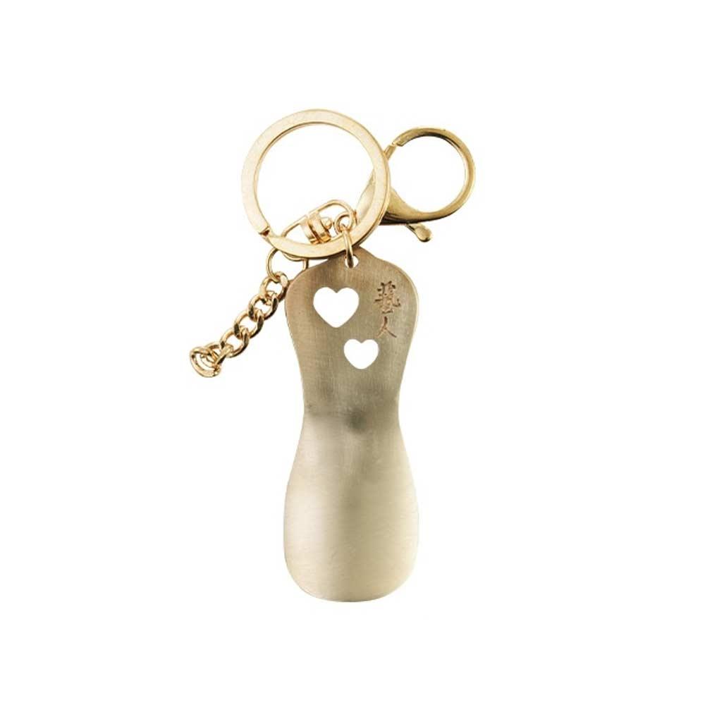 Ondodam Handmade Keychain Shoe Spatula / Heart-shaped holes