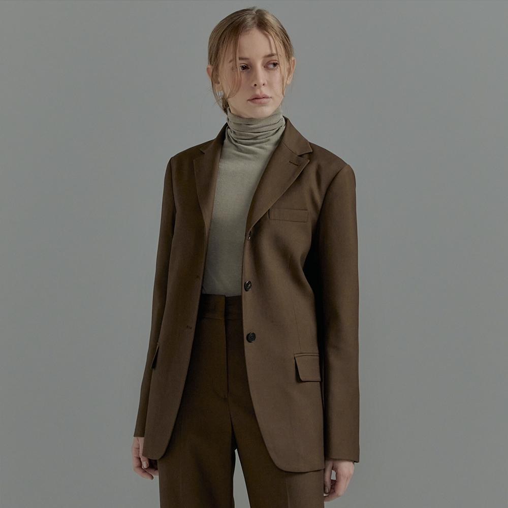 3-Button Classic Wool Jacket