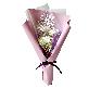 full image Hologram Mini Flower Bouquet Snowflake Flower LED (Three roses)  Indie Purple