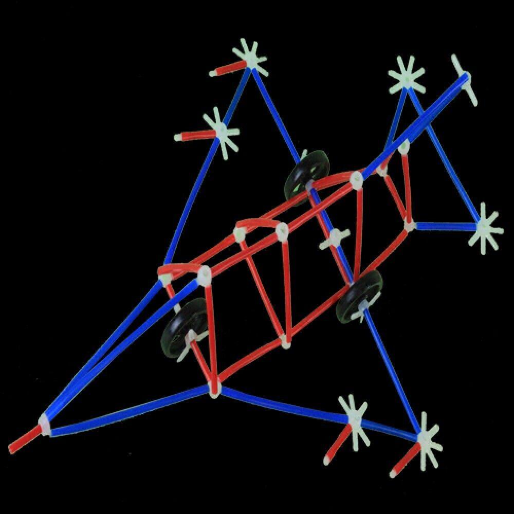 Straw Connectors Educational Toy Kits For Kids (Creativity , EQ . NQ ) Colorful