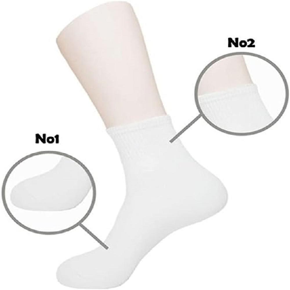 BalaeJoa Men’s Athletic Ankle Socks Active Comfort 6 Pairs