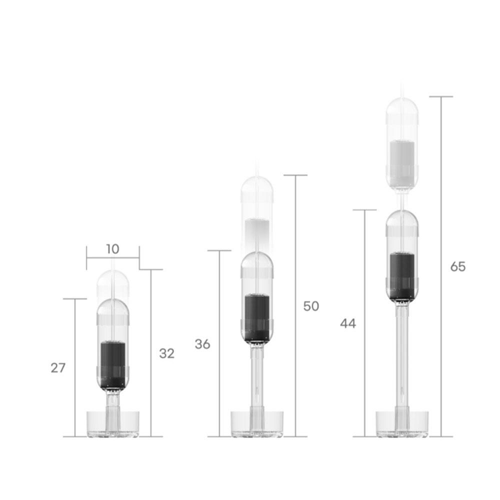 iruzio aquarium cleaner 2in1 L set Aquarium Cleaner Fishbowl House Plum Plum Filter Pipe Set