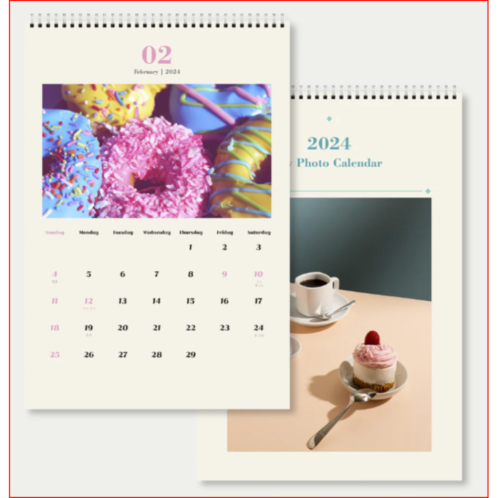 DCT family calendar Big size