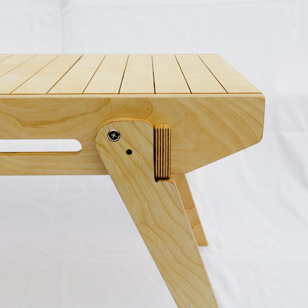 leeo wood shelf walnut color