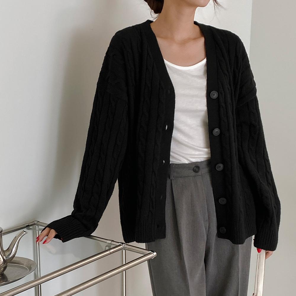 Ho-Ho Cable Cardigan