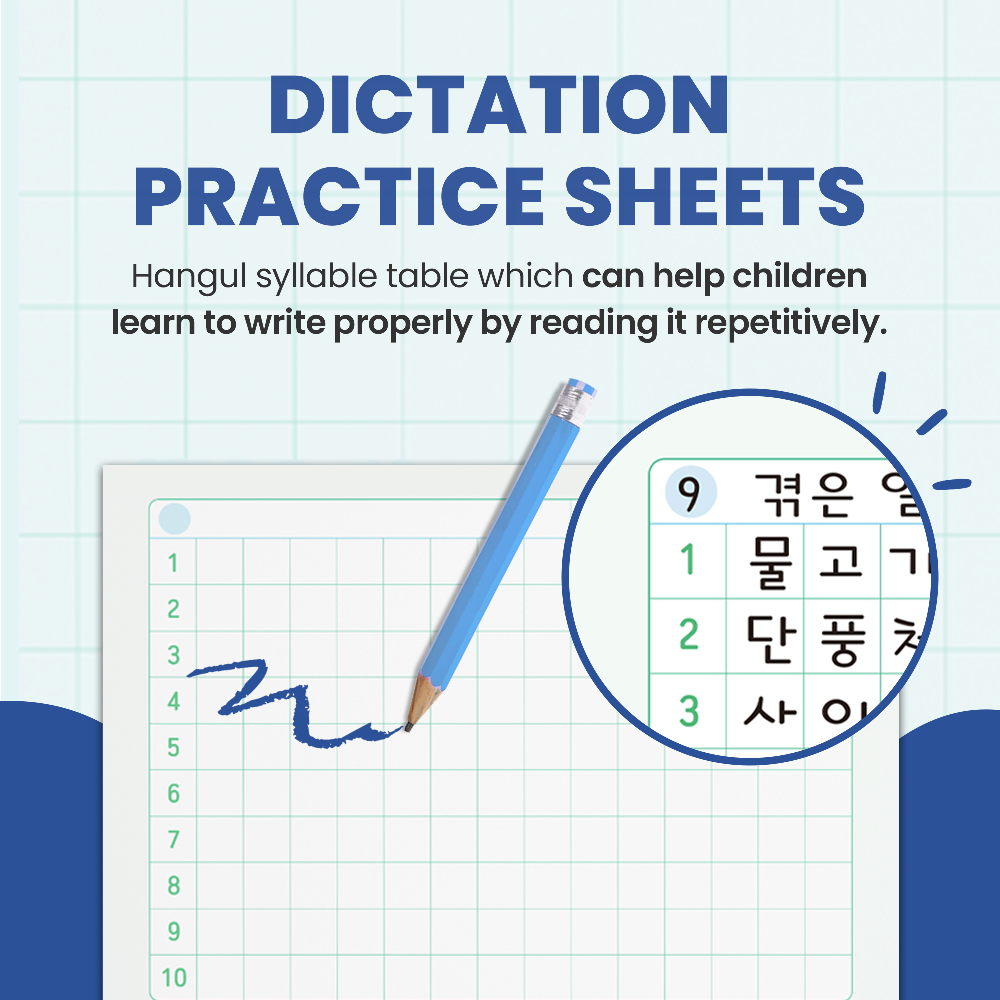 KOREAN NOTEBOOK & STICKER 10 PACK