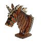 full image Wooden Diffuser Holder (for Vehicles & Home Decor) / Unicorn