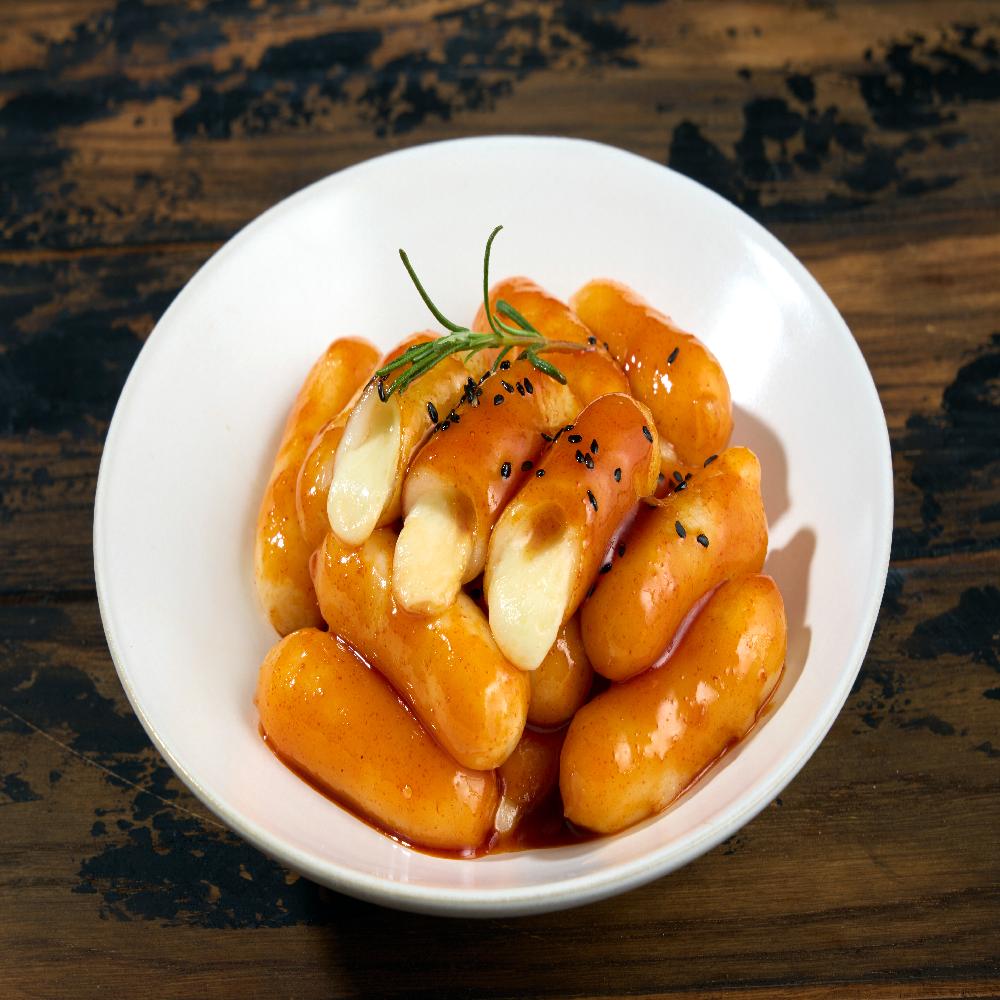 Mozzarella cheese tteok