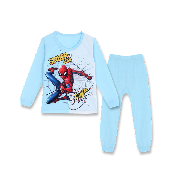 Marvel Spider-Man Cross Half-sided Long Underwear Set 110
