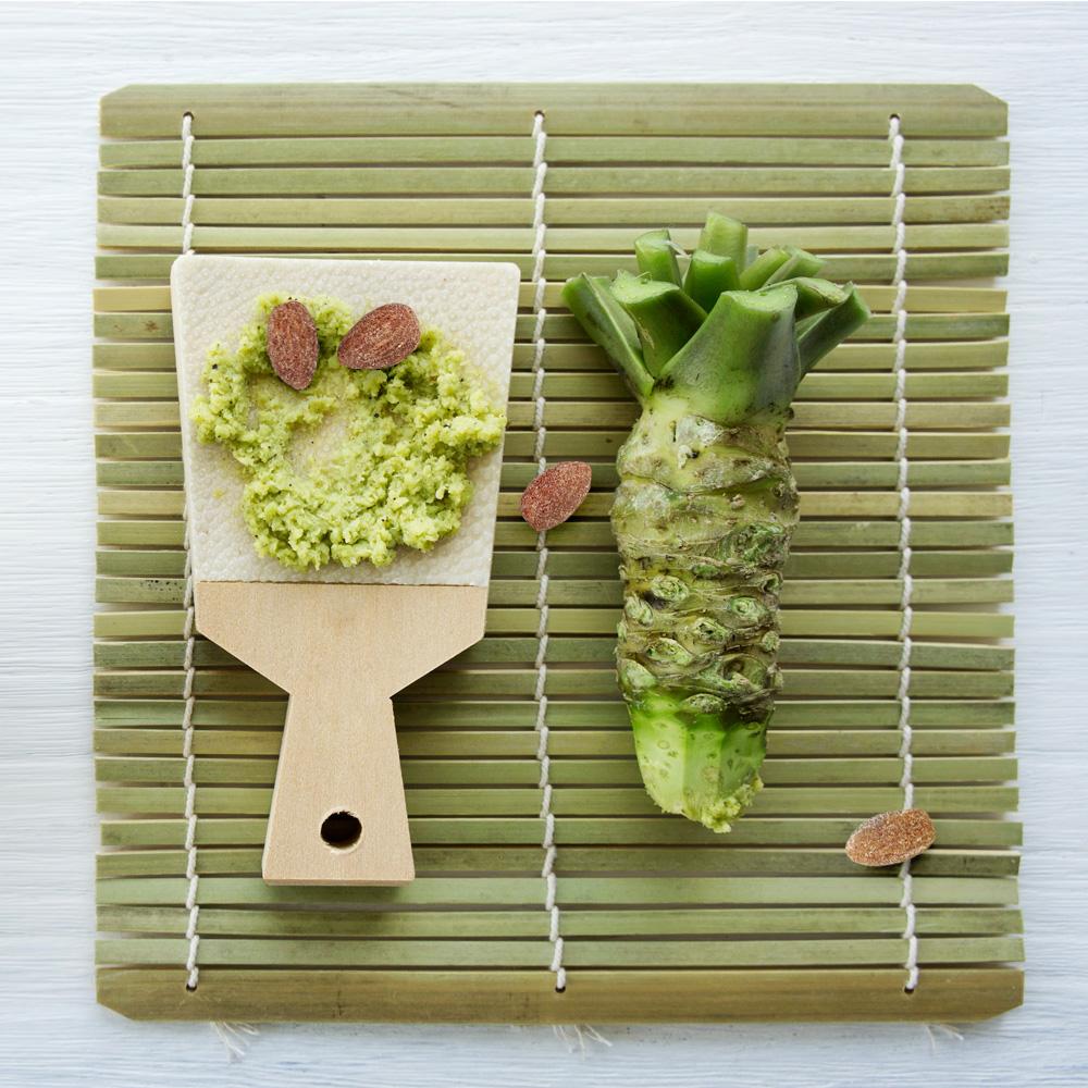 Murgerbon Wasabi Almonds ,Korean Snacks, Healthy Snacks, Office, School, Work, Mini Size pack 10g