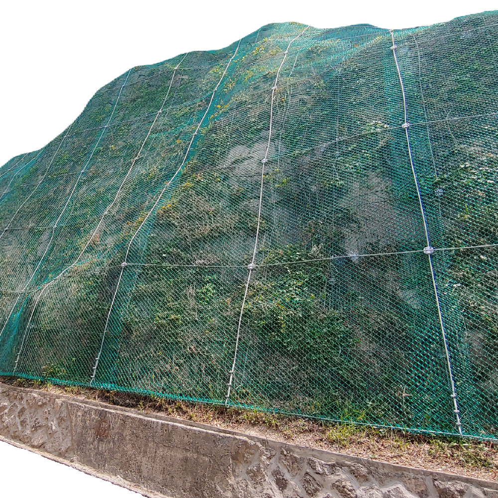 Rockfall prevention nets