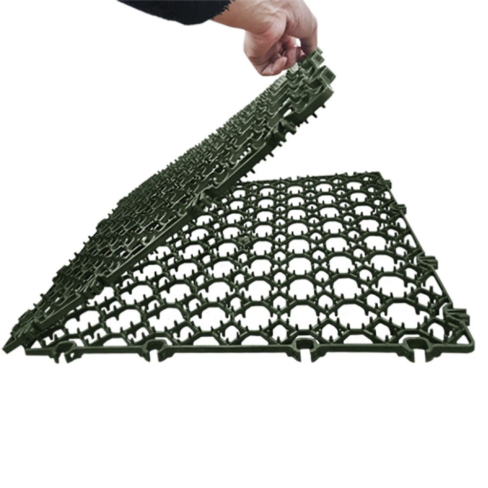 Bio-Degradable Plastic Mat for Grass Protection