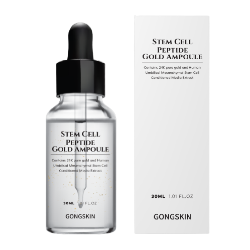 STEM CELL PEPTIDE GOLD AMPOULE | K-Beauty Serum,.Anti-aging,Skin Renewal Repaiting